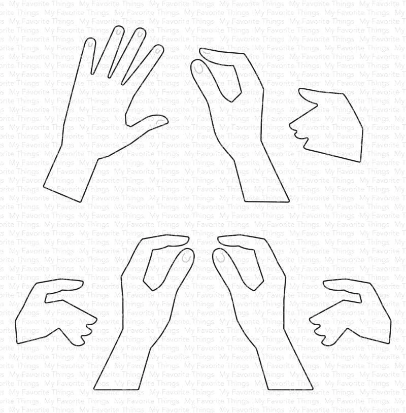 

Crafty Hands Metal Cutting Dies DIY Scrapbooking Paper Craft Handmade Make Album Card Punch Embossing Template 2023 New Arrivals