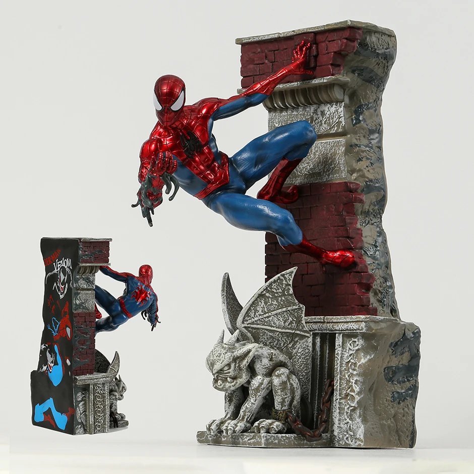 

Disney Marvel Spider-Man: Far From Home Spiderman Super Hero Comic Statue Figure Collectible Anime Statue Model Toy