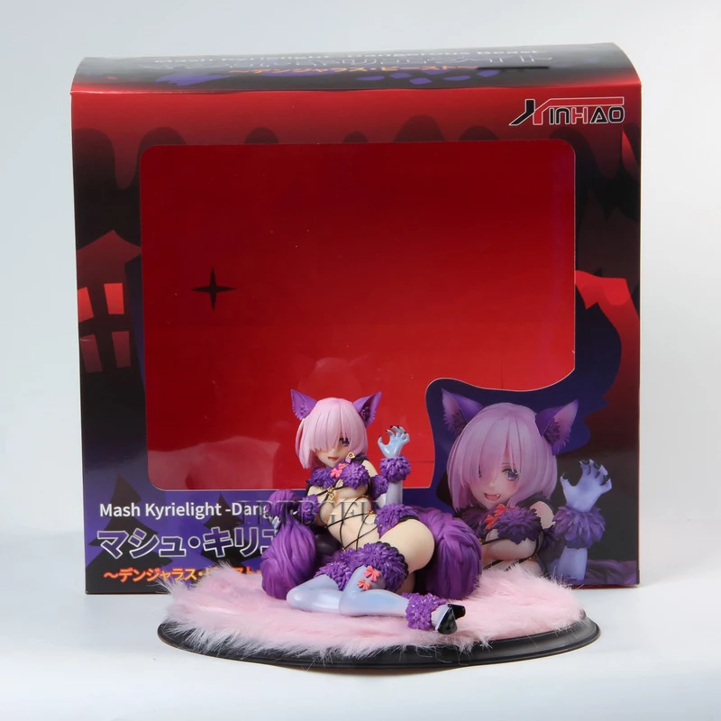 

12CM GSC Fate/Grand Order Mash Kyrielight Dangerous Beast Adults Girl Anime Toys PVC Action Figure Collection Statue Model Doll