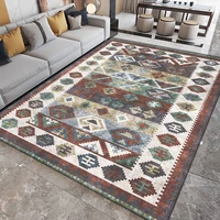 printed carpet living room european style sofa coffee table blanket american luxury home room full rug bedroom bedside mats