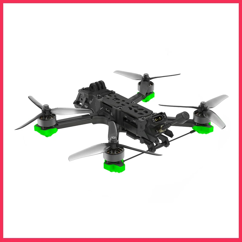 

IFlight Nazgul Evoque F5 V2 аналоговый 6S 5-дюймовый FPV Дрон BNF F5X F5D (squtered-X или DC) с BLITZ MINI F7 E55 1,6 Вт стек для FPV