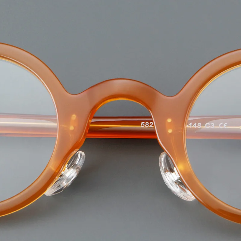 Оправа для очков чтения VCKA в стиле ретро ацетатная с защитой от синего излучения