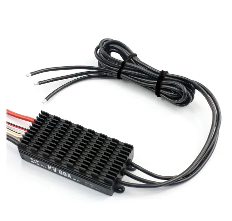 Высоковольтный электронный регулятор скорости Hobbywing XRotor Pro 80A HV V3 Series 6-14S ESC для