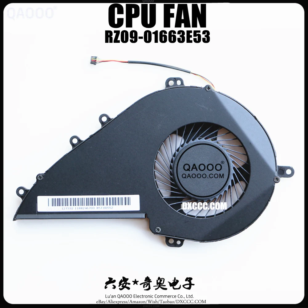 LAPTOP CPU COOLER FAN FOR Razer Blade Pro 2017 RZ09-01663E53 RZ09-02202E75 CPU COOLING FAN