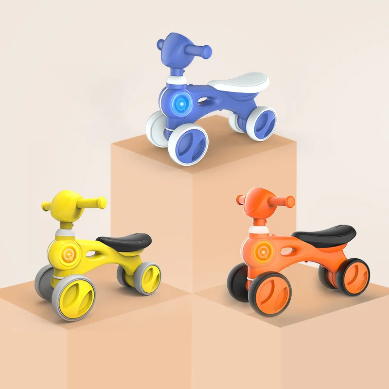 Children's balance bike, no pedal, toddler scooter, 1-3 years old baby twisting car, children's yo-yo toys