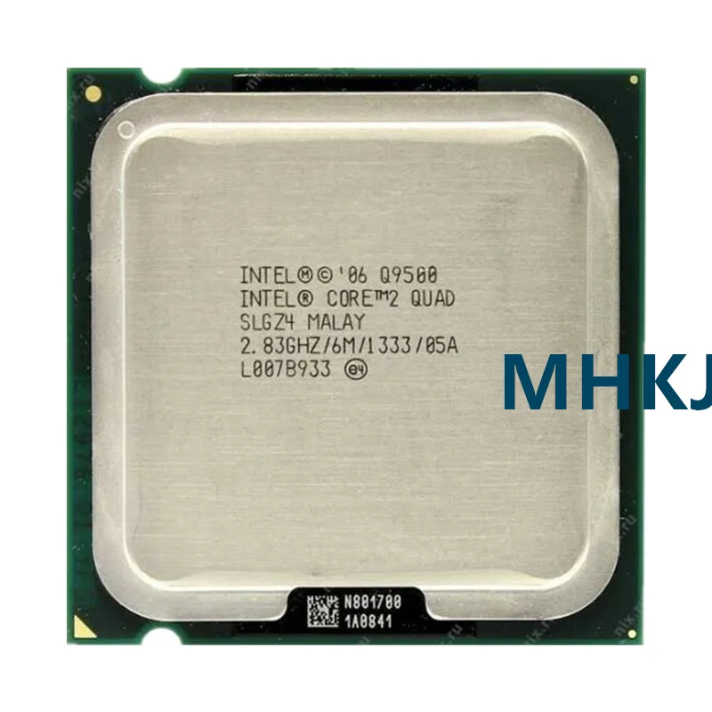 Процессор Intel Core2 Quad Q9500 2 83 ГГц 6 Мб кэш-памяти FSB 1333 настольный процессор LGA 775 |