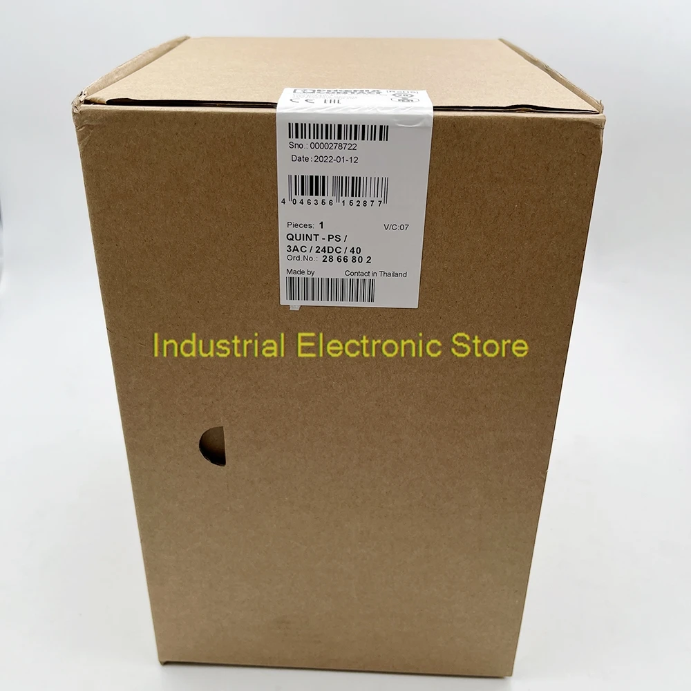 Для Phoenix QUINT-PS/3AC/24DC/40 24 В/40 А QUINT POWER В постоянного тока/40 импульсный источник