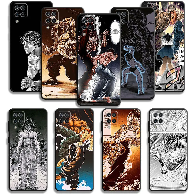 Чехол Yujiro Vs Baki для Samsung S7 Edge A10 Note 20 Ultra A20e A50 A70 A02s S8 Plus A30 A40 A20s Note 10 9 M13 A03s A04