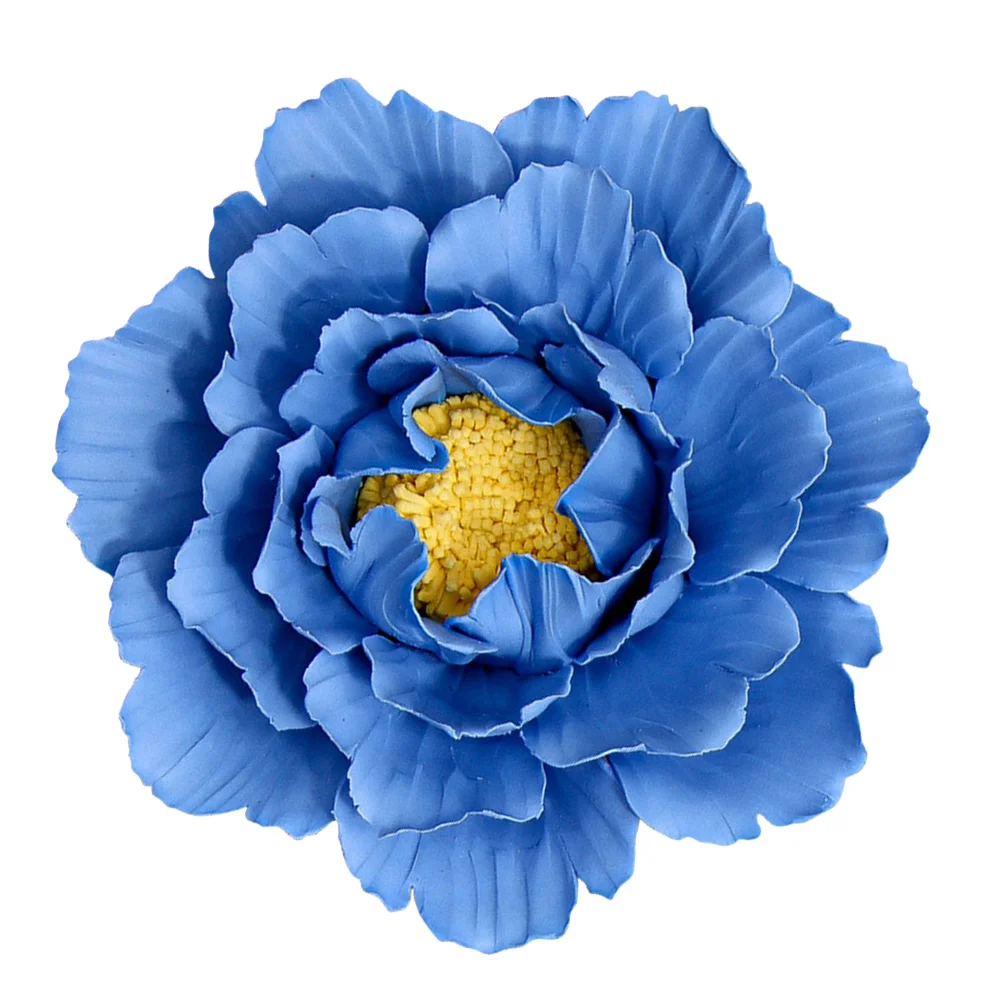 

Wall Flower Ceramic 3Ddecor Sculpture Peony Flowers Hanging Artificial Floral Outdoor Sculptures Porcelain Home Sunflower