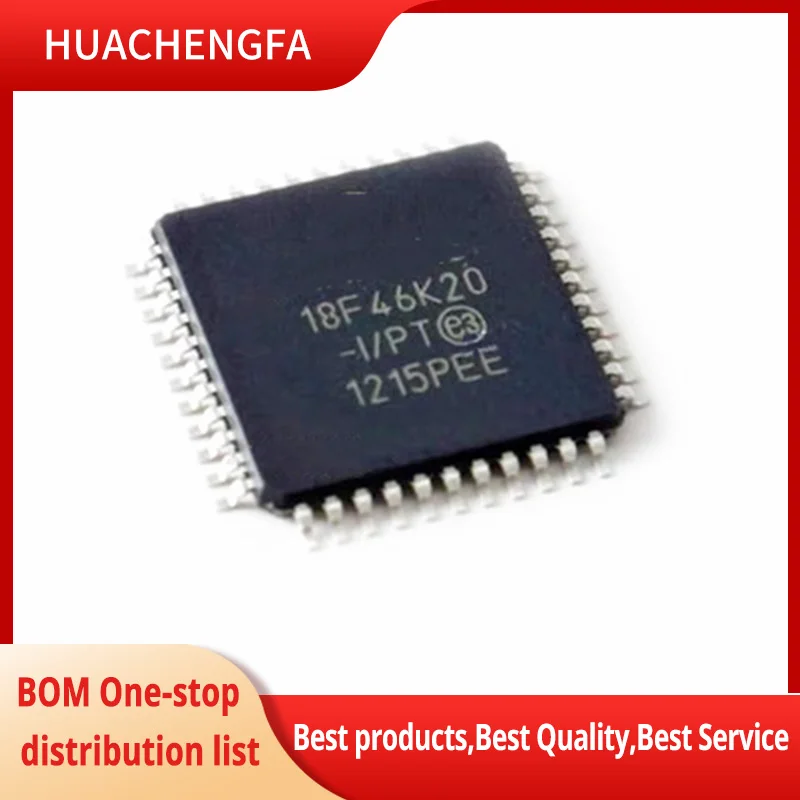 

1~5PCS/LOT PIC18F46K20-I/PT PIC18F46K20 TQFP44 Micro controller IC chips