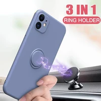 magnet car magnetic holder soft tpu silicone case for iphone 13 12 11 pro max 6 s 8 7 plus x xs xr xs se coques fundas shell