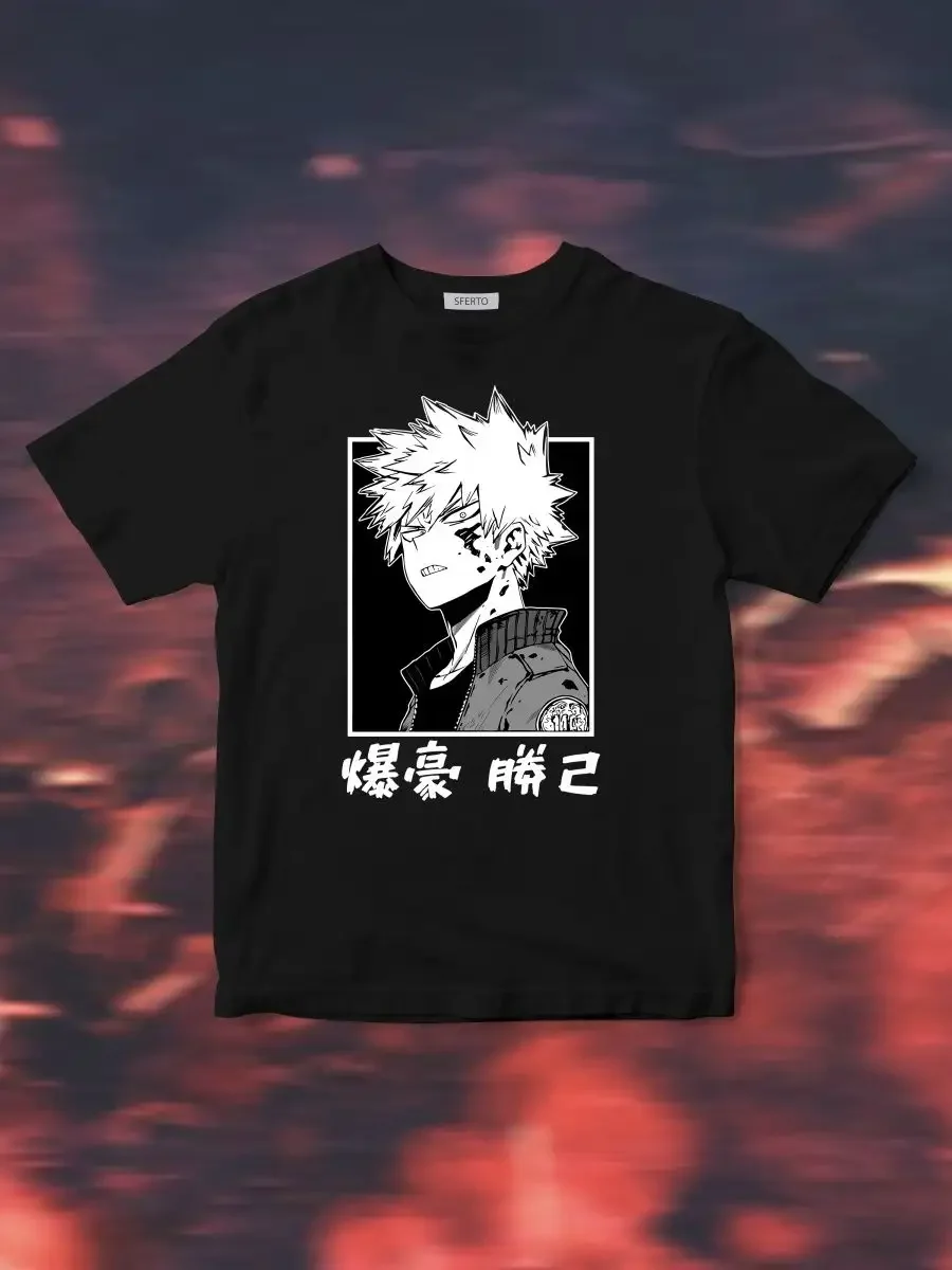 Хлопковая Футболка В Японском Стиле my Hero Academia Для Мальчиков И Девочек С Короткими