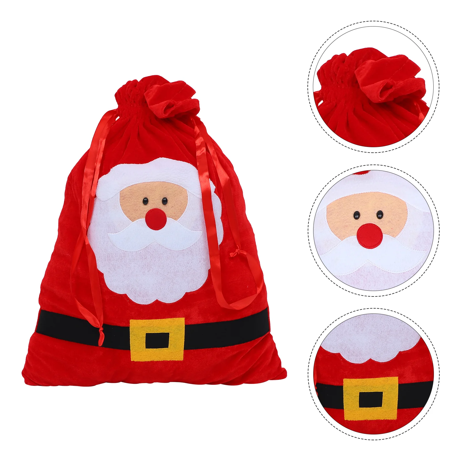 

Christmas Gift Bagscandy Drawstring Santastorage Packing Present Claus Favor Presents Holiday Wrapping Treat Pouch Sacks Sack