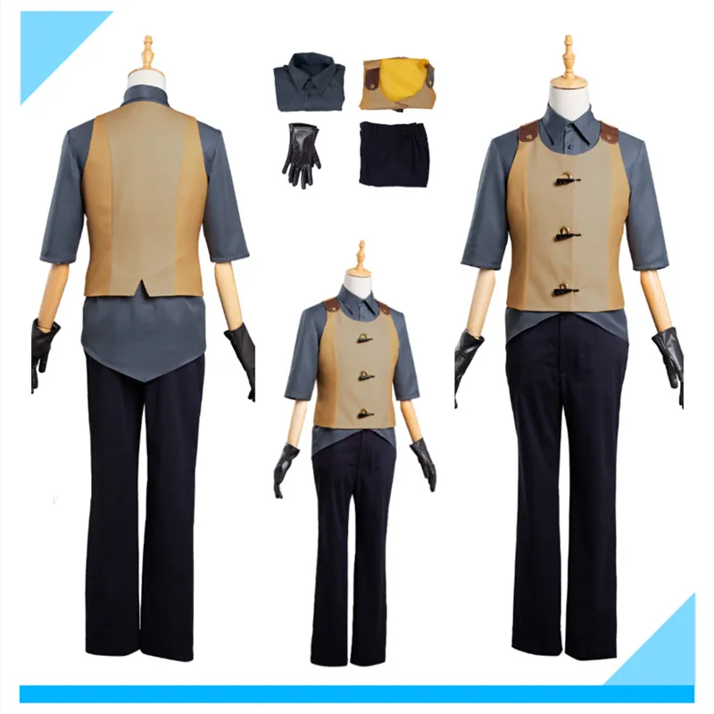 Hooty косплей Сова мультфильм дом маскировочный костюм мужской жилет рубашки брюки