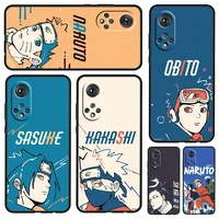 anime naruto cute boy cartoon for honor 60 50 20 se pro x30 10x 10i 10 9x 9a 8x 8a lite silicone soft tpu black phone case cover