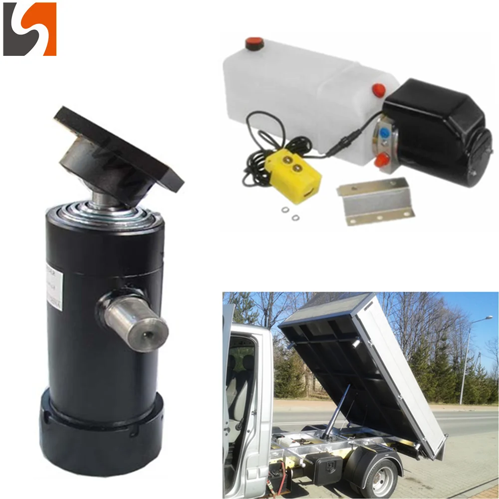 

2022 hot sale telescopic cylinder for 12 ton trailer
