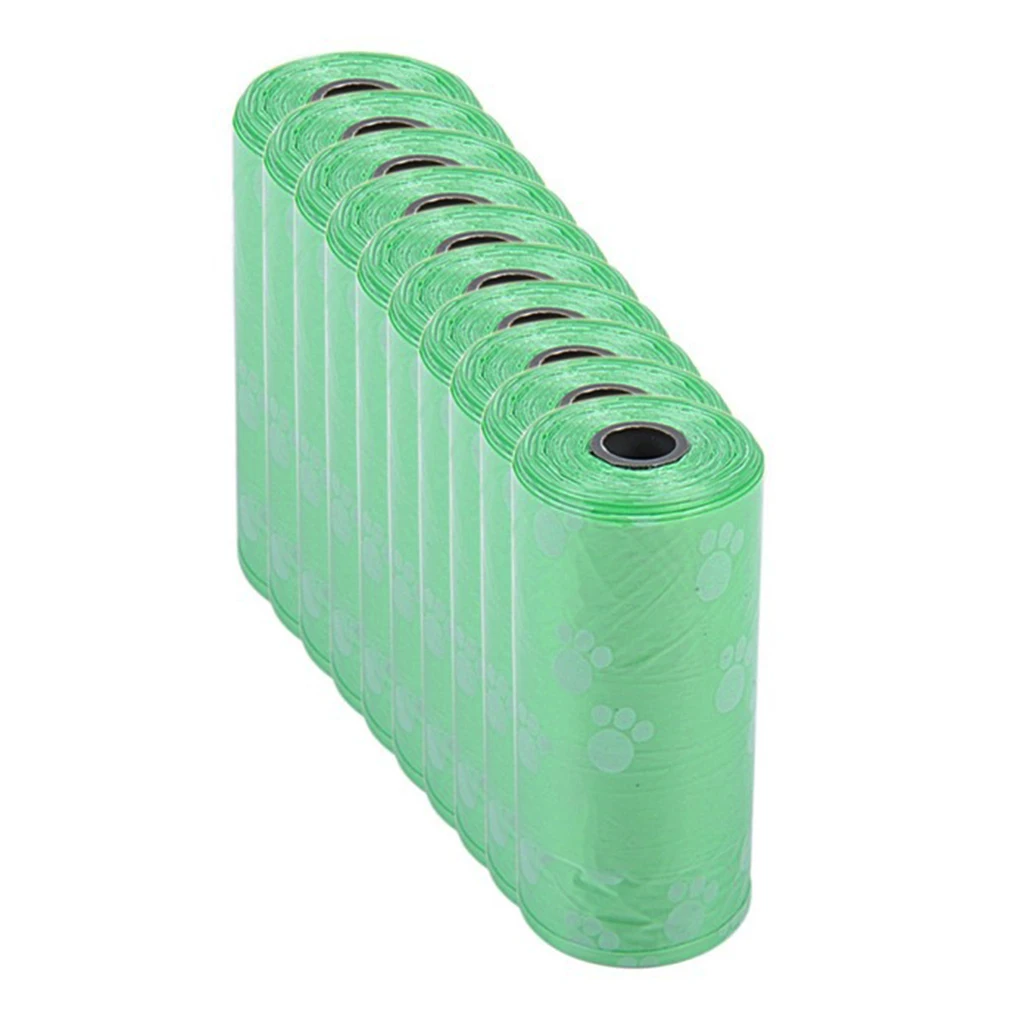 

10 шт красочная печать пластиковая Pet Poop Чистка сумка держатель отходов мусор мешок для мусора товары для дома