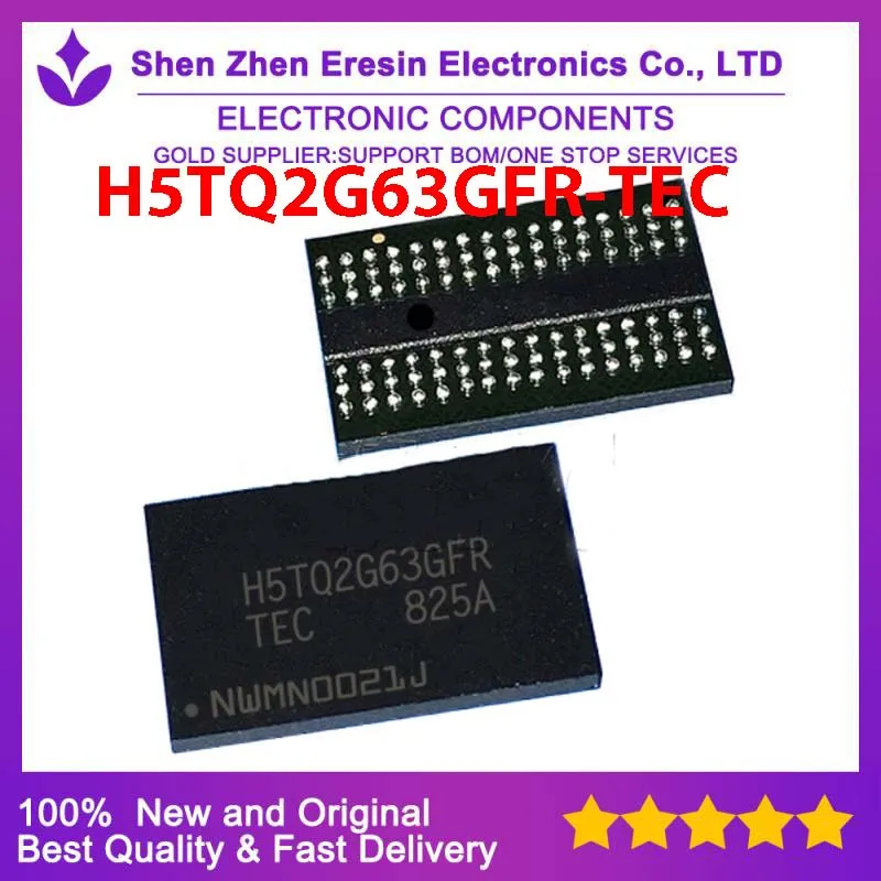 

Free shipping 5PCS/LOT H5TQ2G63GFR-TEC BGA96 New and original