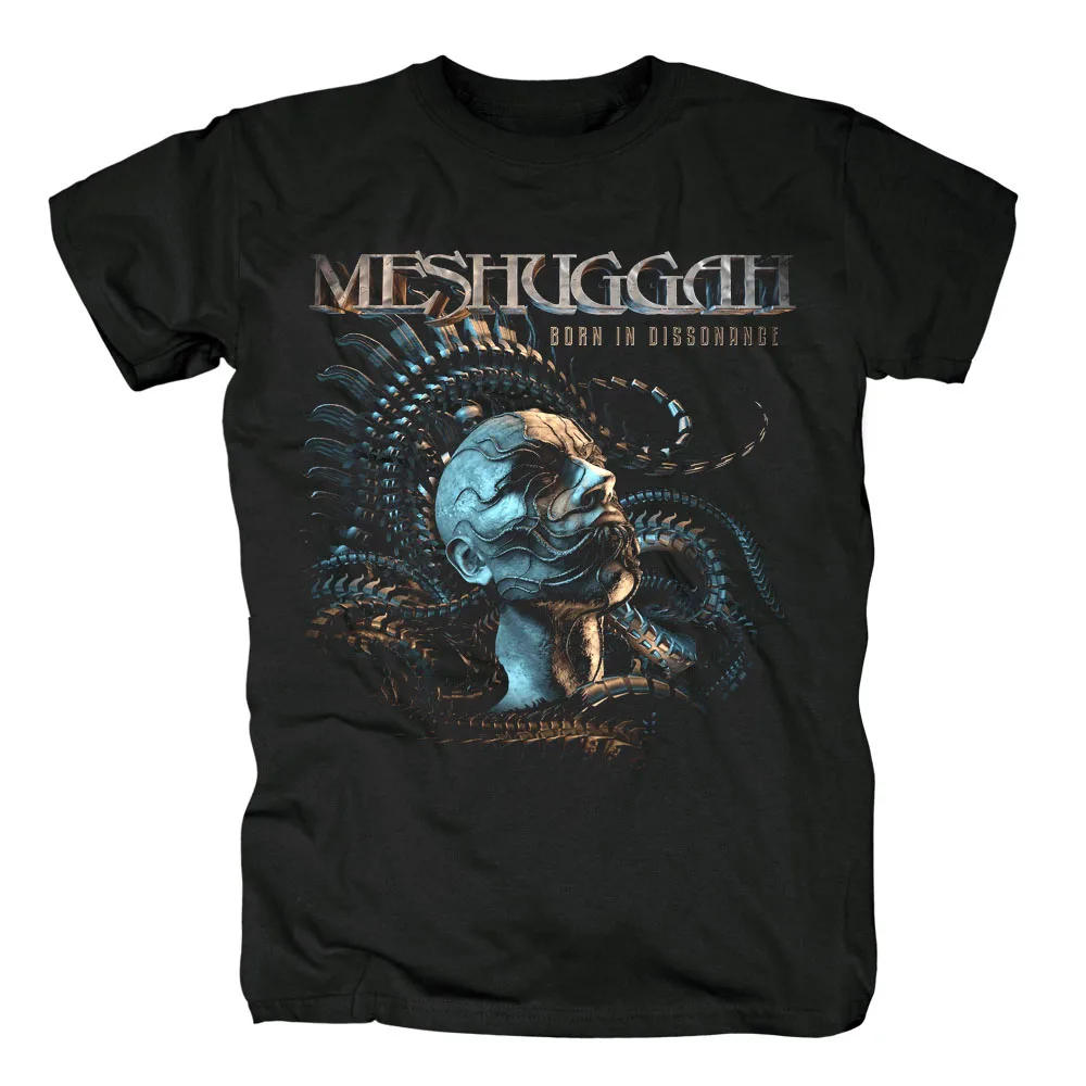 

Meshuggah New Ss Short Sleeve L Large Black Extreme Metal Band T-Shirt