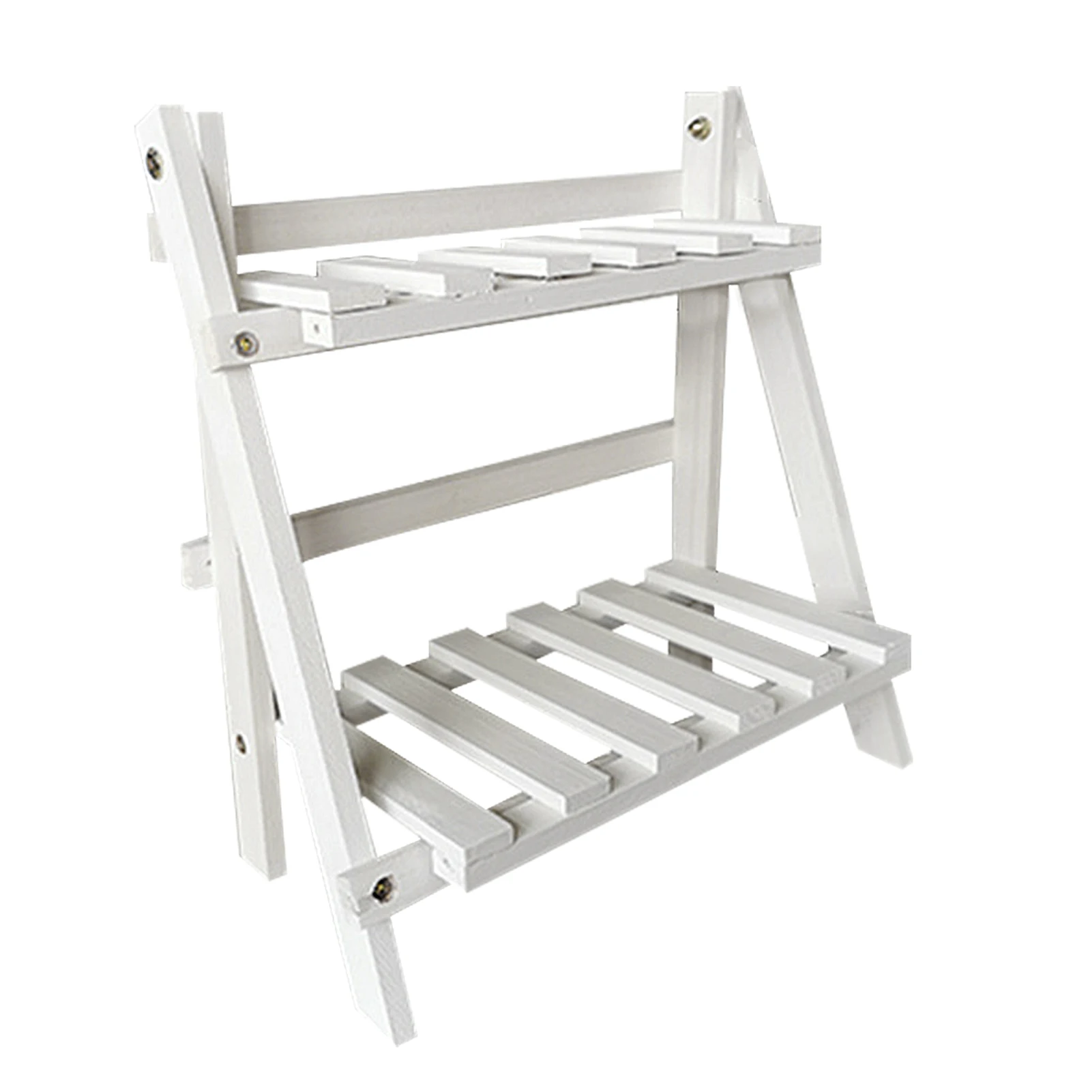 

Storage Wooden Shelf Living Room Free Standing Holder Flower Rack Indoor Multi Tier Garden Balcony Bonsai Display Plant Stand