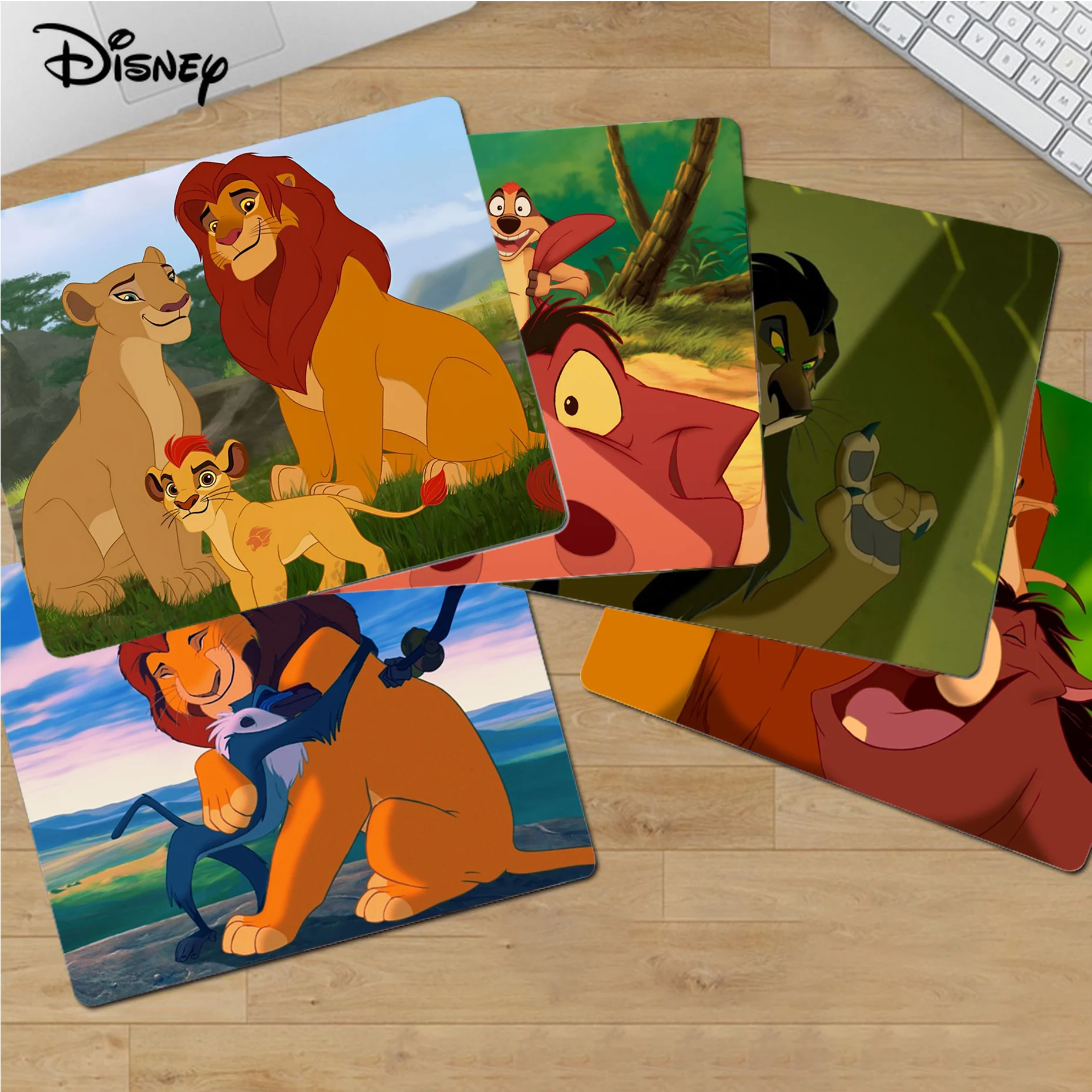 

Disney The Lion King Mousepad Small Cartoon Anime Gaming Mouse Pad Keyboard Mouse Mats Smooth Company for PC Gamer Mousemat