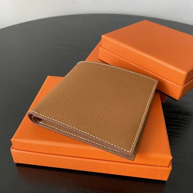 Роскошный кошелек из натуральной кожи для мужчин и женщин бумажник воловьей с