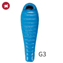 Egismax G1-G5 Series 800FP 거위 다운 침낭 초경량 야외 캠핑 하이킹 침낭 남성 여성