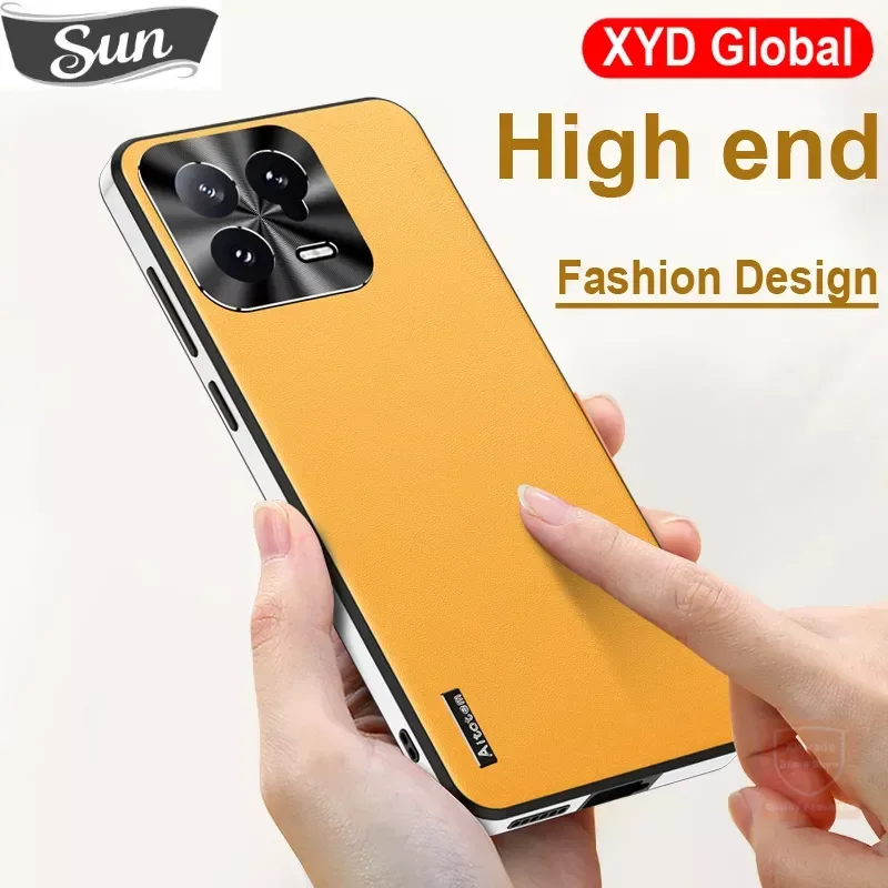 

High end Brand Case For Xiaomi 13 Pro Matte Leather Phone Back Case For Xiaomi Mi 13 Pro Mi13 Cover Bumper Shell