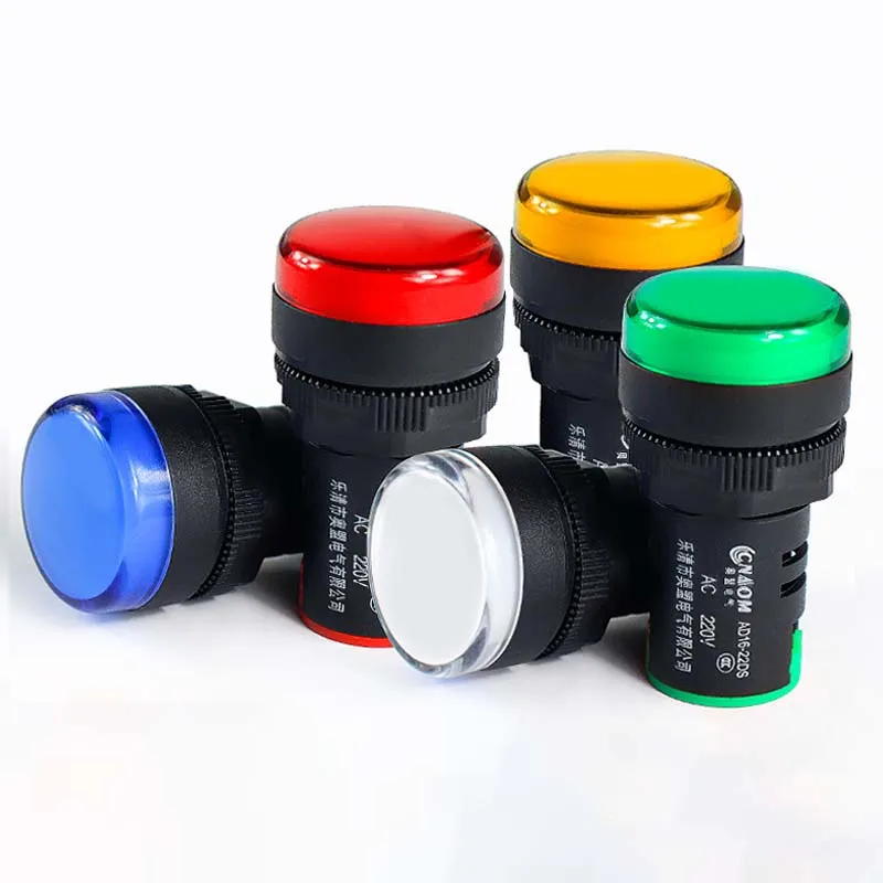 

Индикаторная сигнальная лампа LED 22 мм