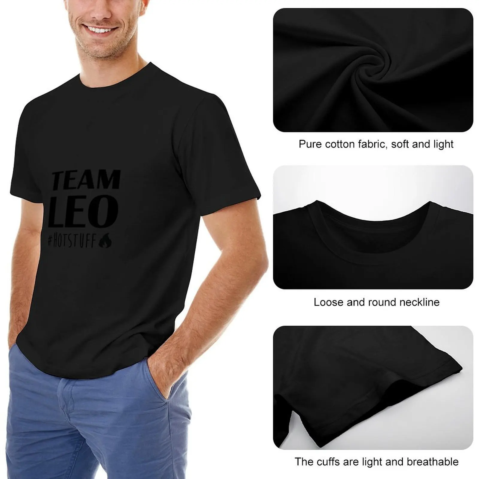 Team Leo Valdez Percy Jackson Heroes of Olympus PJO Books T-Shirt oversized graphic tee T-shirts for men cotton