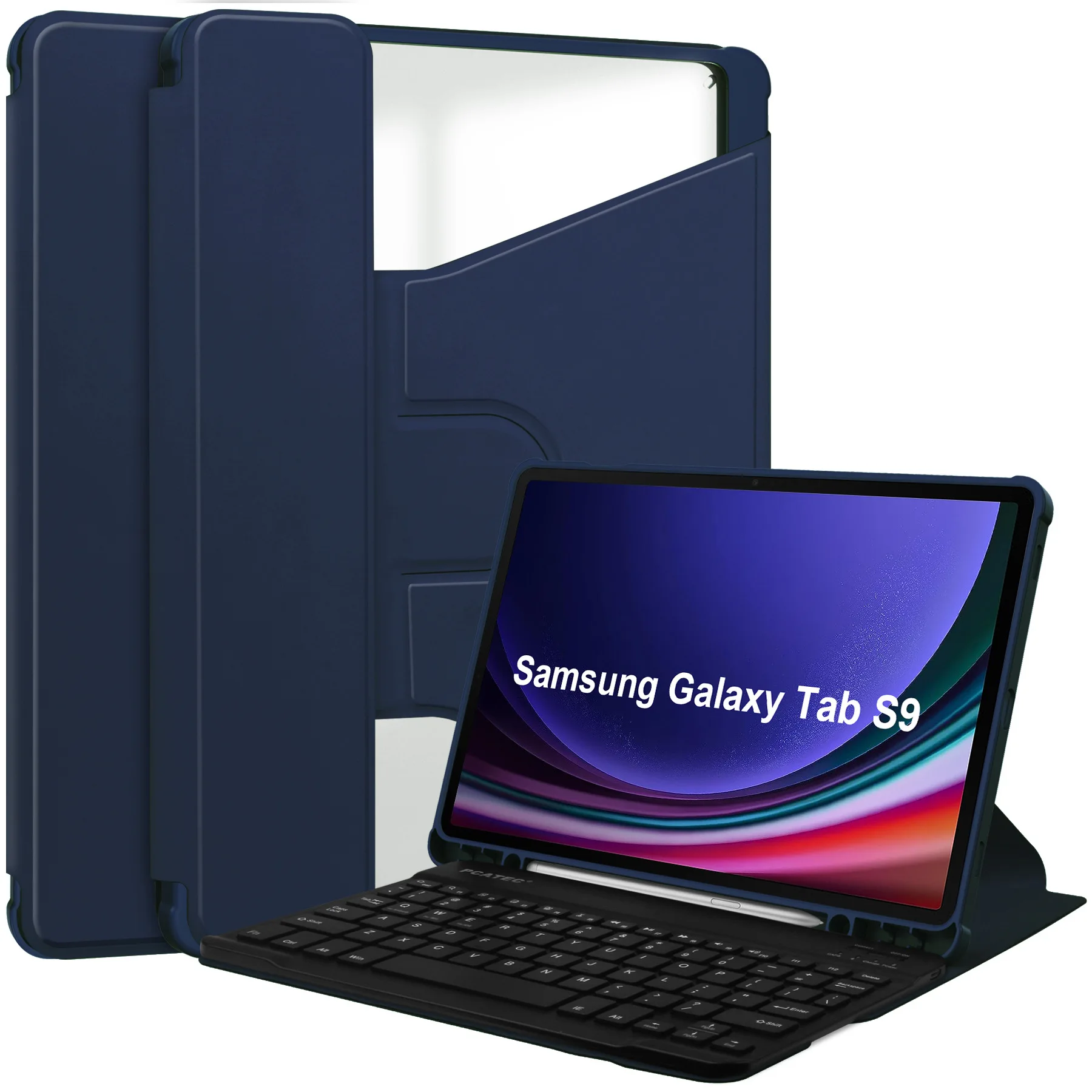 Чехол для планшета Samsung Tab S9 11 дюймов с Bluetooth клавиатурой SM-X718/X710/X716