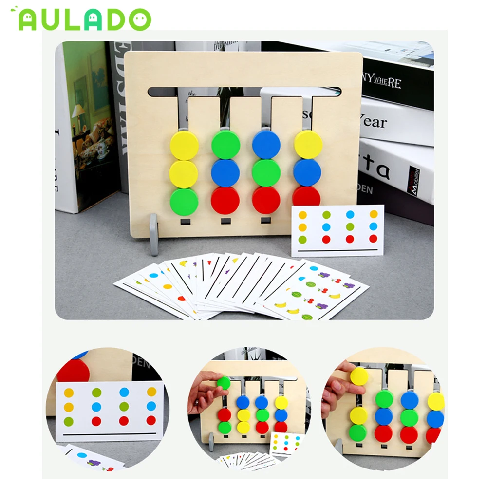 

Montessori Materials Educational Sensory Wooden Blocks Toys Baby Children Brain Development Games Puzzles Boys Girls montessori