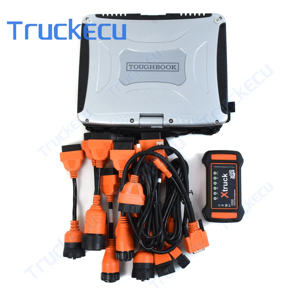 Ноутбук CF19 + X-truck Y009 HDD Строительная техника с разъемом USB автомобильный