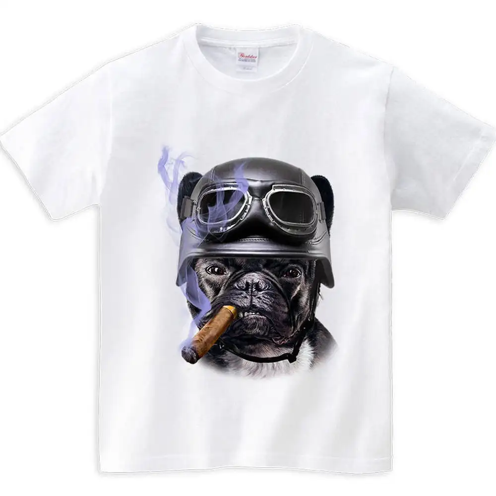 Футболка с коротким рукавом для мужчин и женщин мотоциклетный шлем принтом во