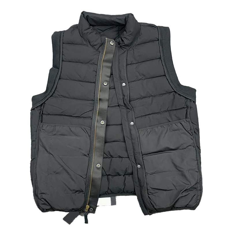 

Designer Vest fashion brand men Plus Size casual vest winter unisex warm down vests Couples stand collar fluffy coat 9820
