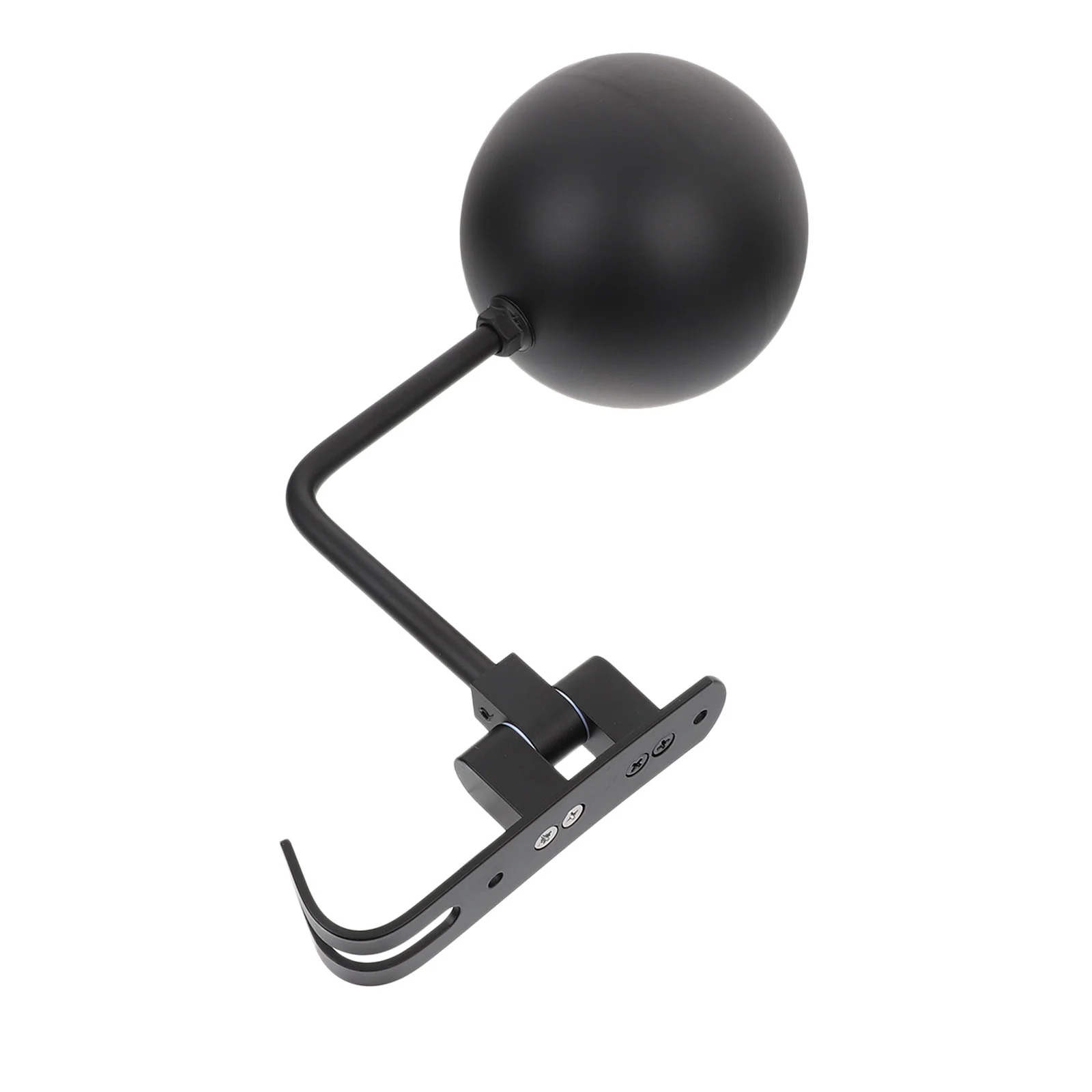 

Стойка для хранения для мотоцикла, Домашний Органайзер, подставка-вешалка 29,5x20,5X12, настенная черная полка из алюминиевого сплава