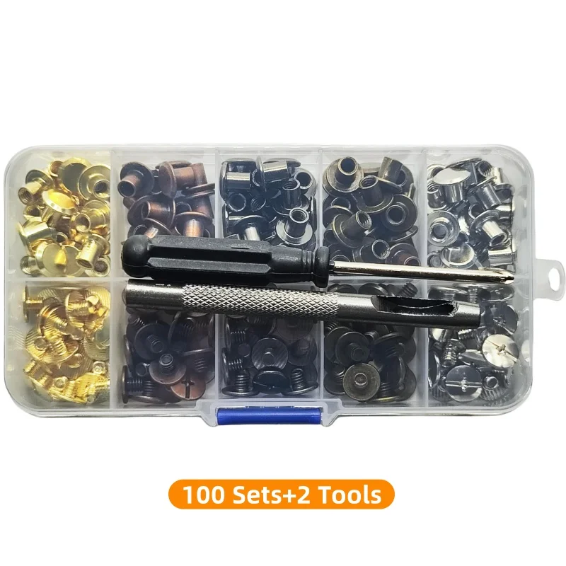 

Стартовый набор крепежа JG250603-1 100 комплектов 5 цветов