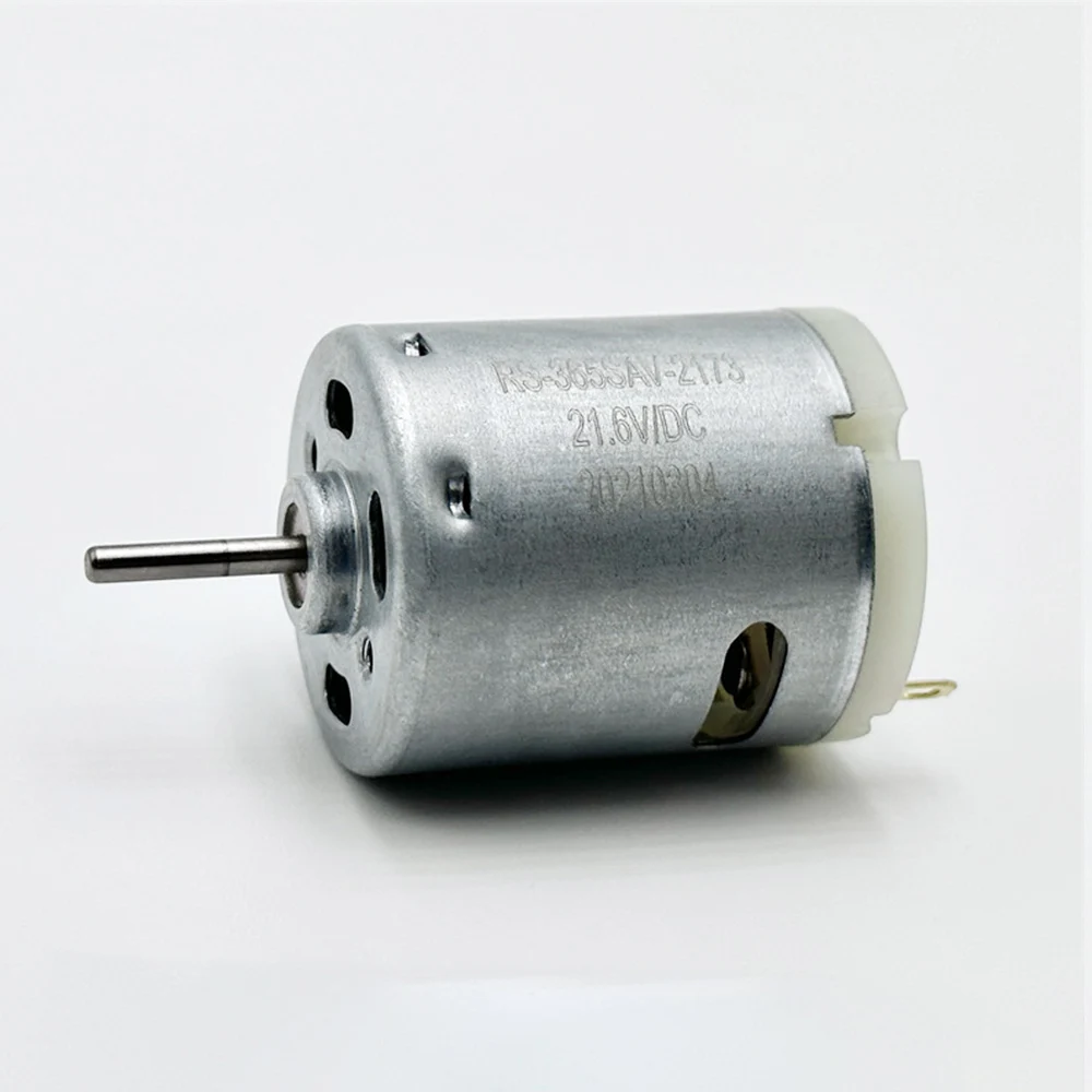 RS-365SA-2173 двигатель 15,4 мм Длинный вал DC 6V 12V 18V 24V 26500 об/мин высокоскоростная сильный магнит, карбоновая щетка «сделай сам», электрический пистолет горячего воздуха