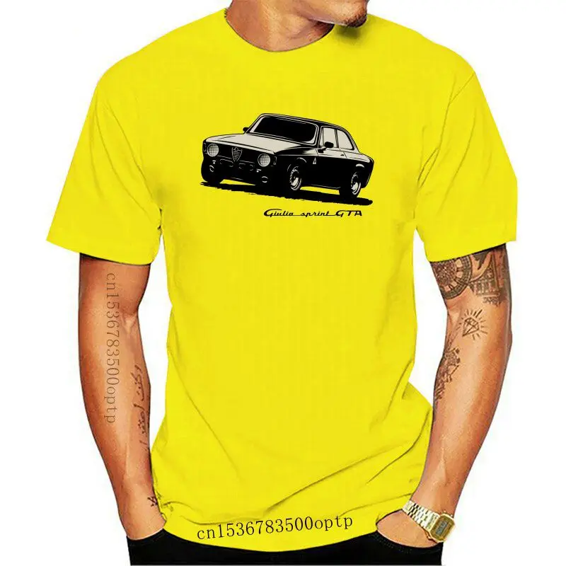 

Camiseta Romeo GTA, nueva Camisa de coche clásico, camiseta de coche Vintage