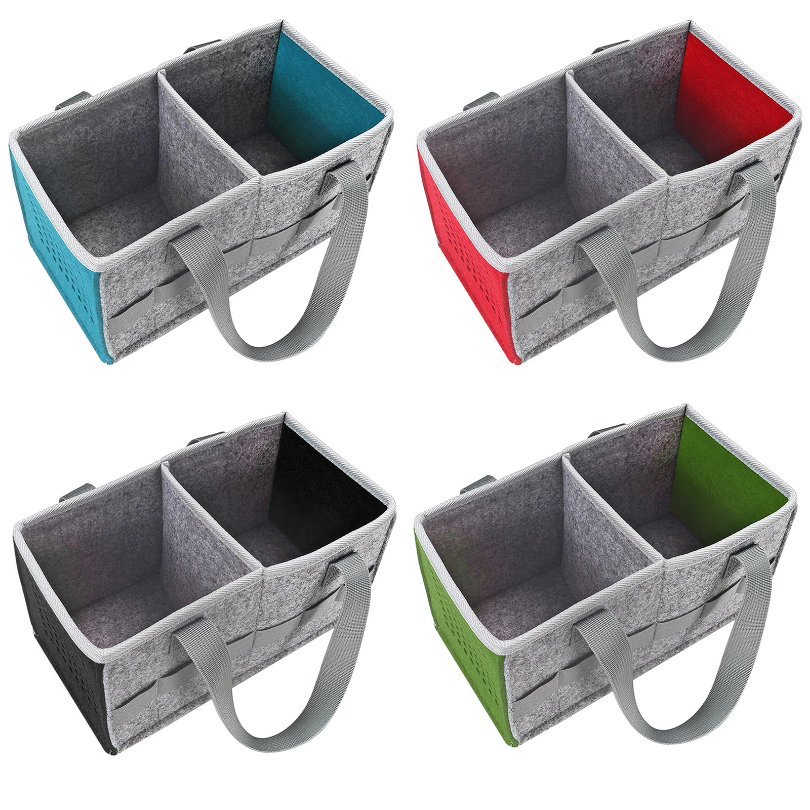 Темно-серый мешок сумка для хранения дров стойка газет корзина фетровая большой