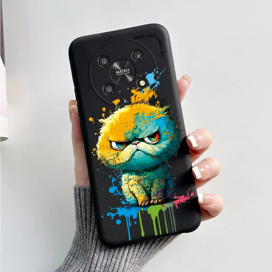 Для Honor X9 5G чехол телефон HonorX9 милый астронавт Панда Мягкая Противоударная