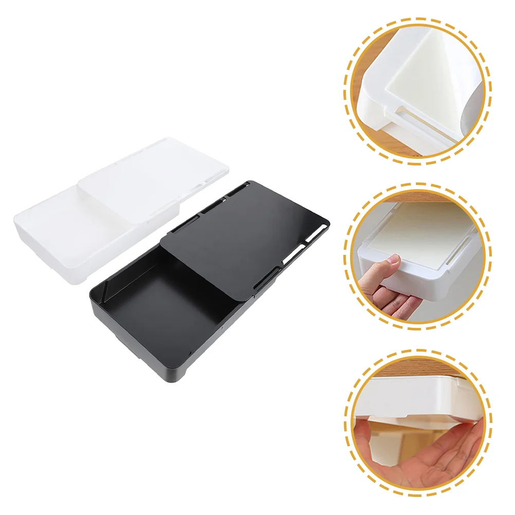 

2pcs Under Desk Storage Drawer Slide Out Desk Organizer for Office School Desk
