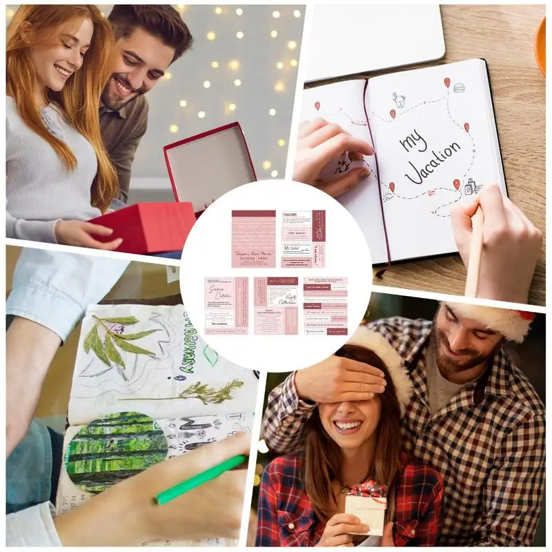 Наклейки для скрапбукинга ретро наклейки со словами любви стикеры ведения