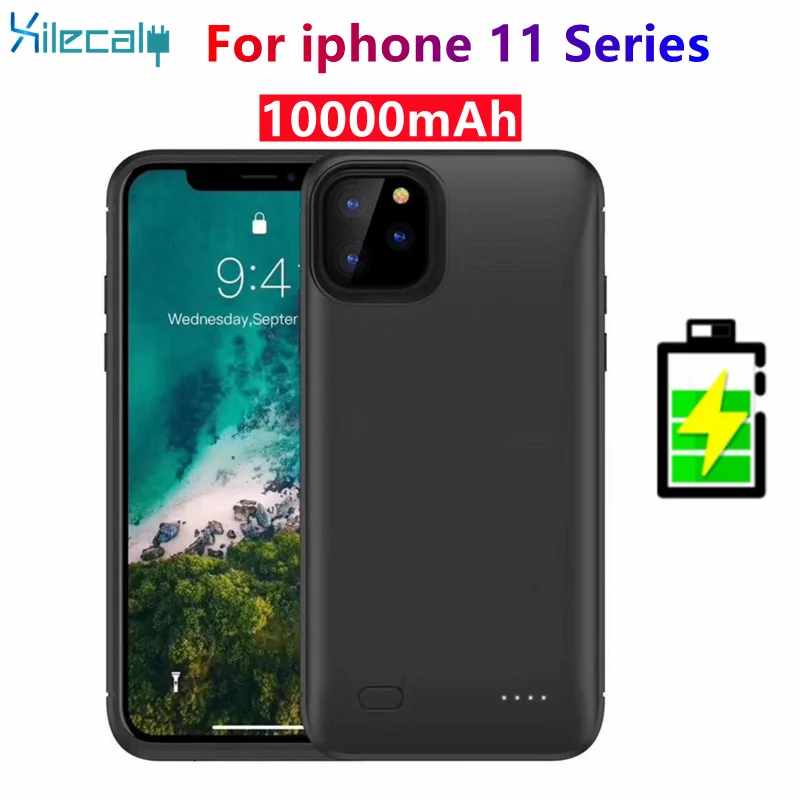 

10000mAh Battery Case For iPhone 11 Pro External Power Bank Battery Charger Case For iPhone 11 Pro Max Backup Charger Case