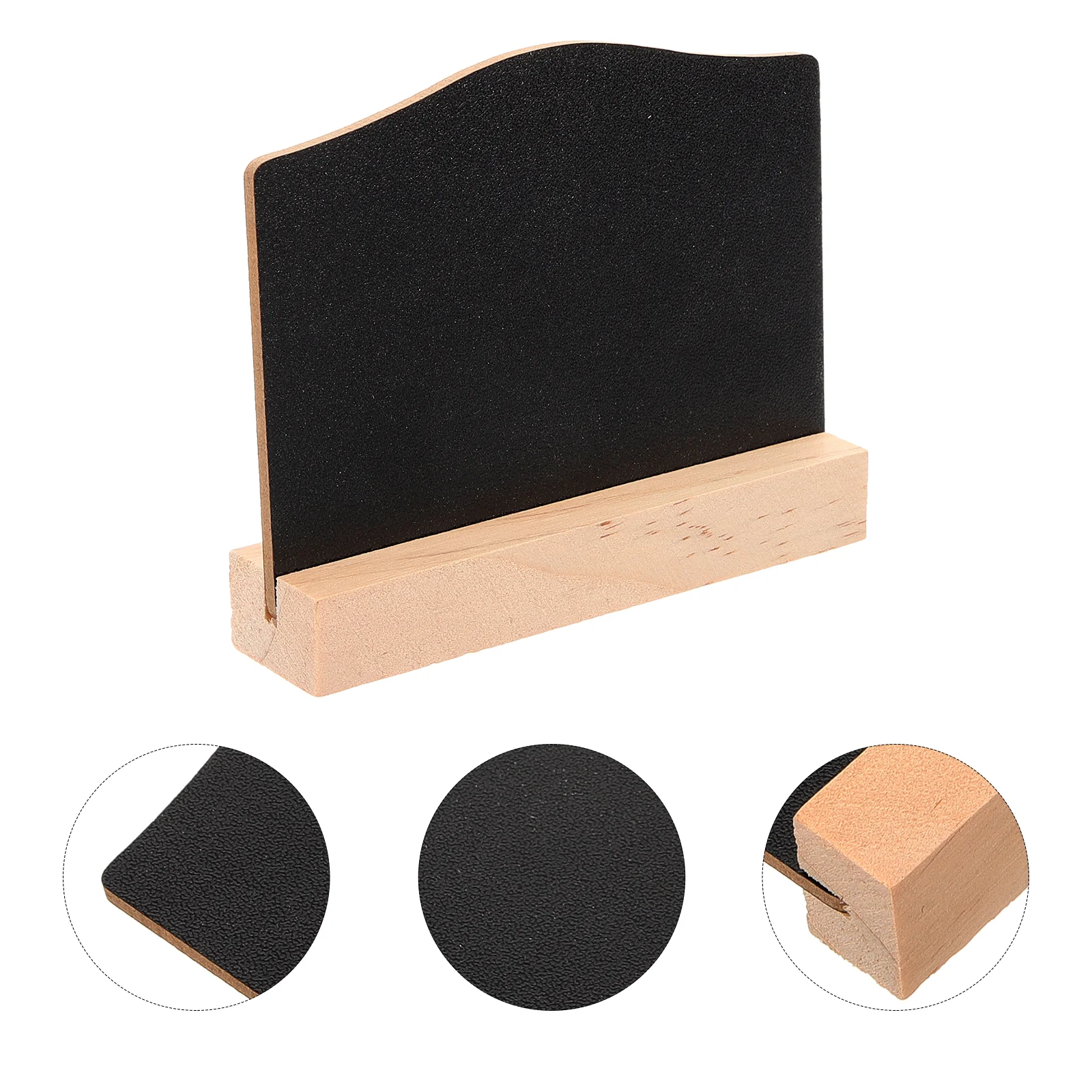 

Chalkboard Board Sign Sided Mini Chalk Double Messgae Tabletop Stand Two