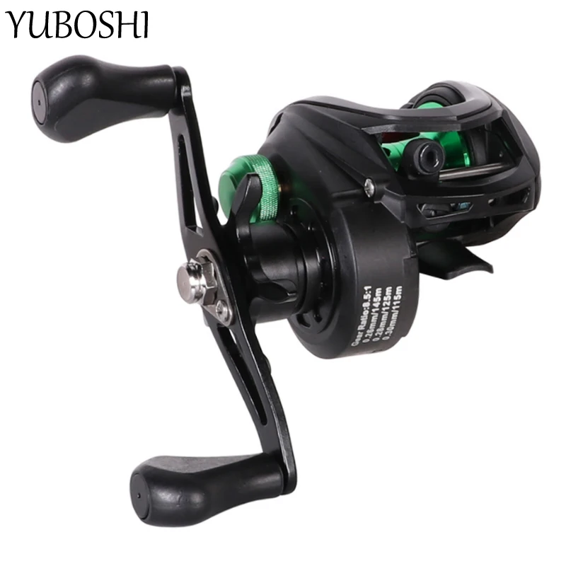 

2022 New Gear Ratio 8.5:1 Saltwater Bass Baitcasting Reel Professional Magnetic Brake System Metal Spool Fishing Reel