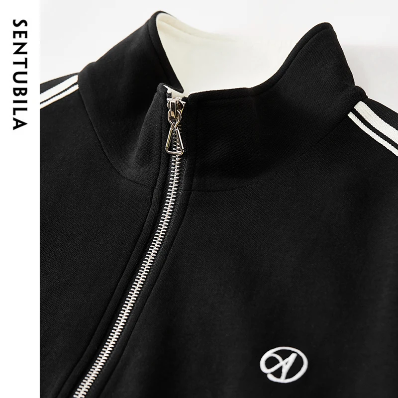 SENTUBILA хлопковые вязаные куртки для женщин 2024 зимнее повседневное свободное