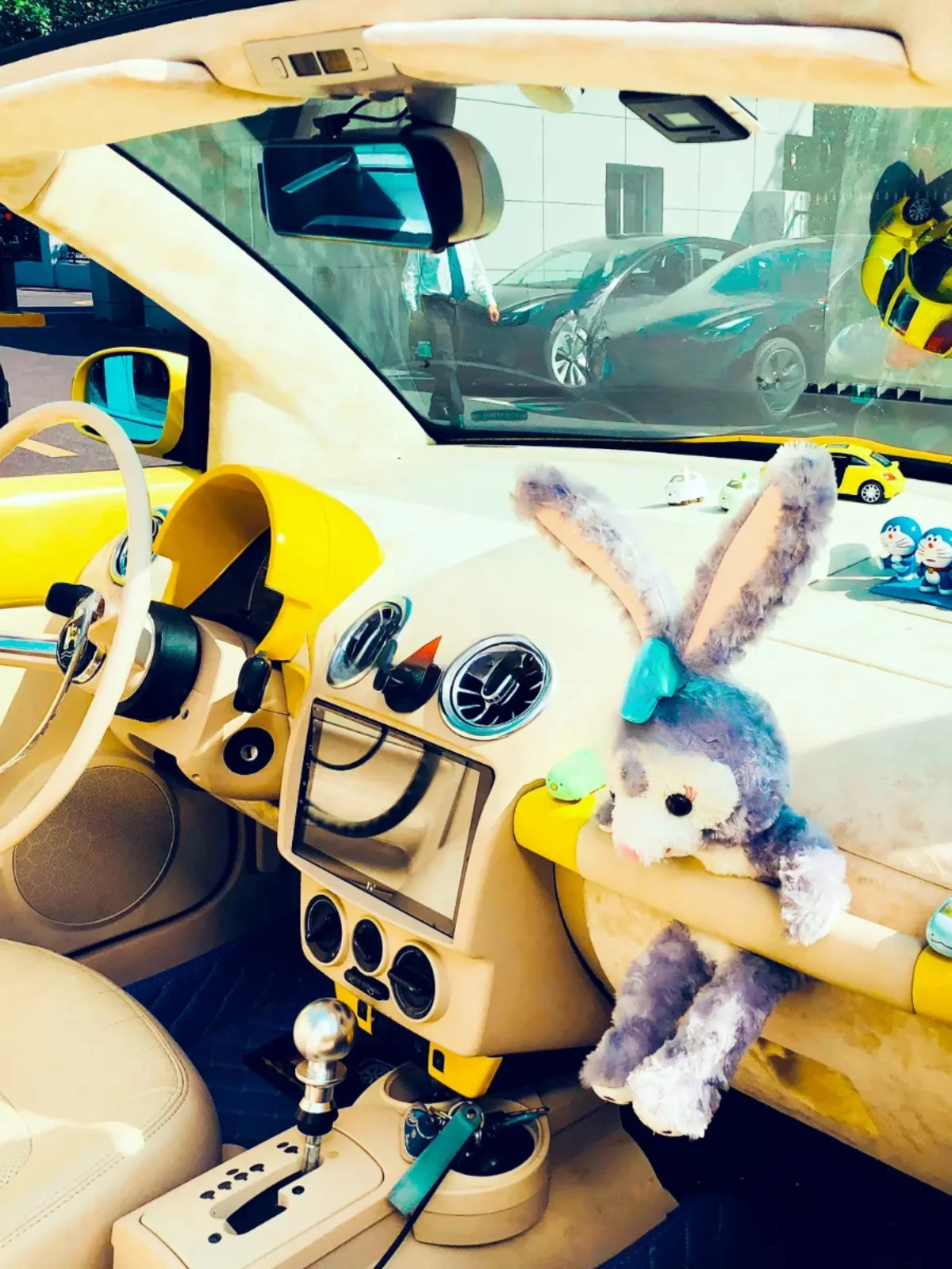 Подходит для модифицированного рулевого колеса Замок волка в стиле ретро Wuling Mini