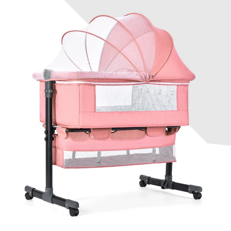 Multi-function Newborn Baby Crib Baby Rocking Chair Comfort Artifact Sleeping Basket Folding Portable Crib For 0-2 years old