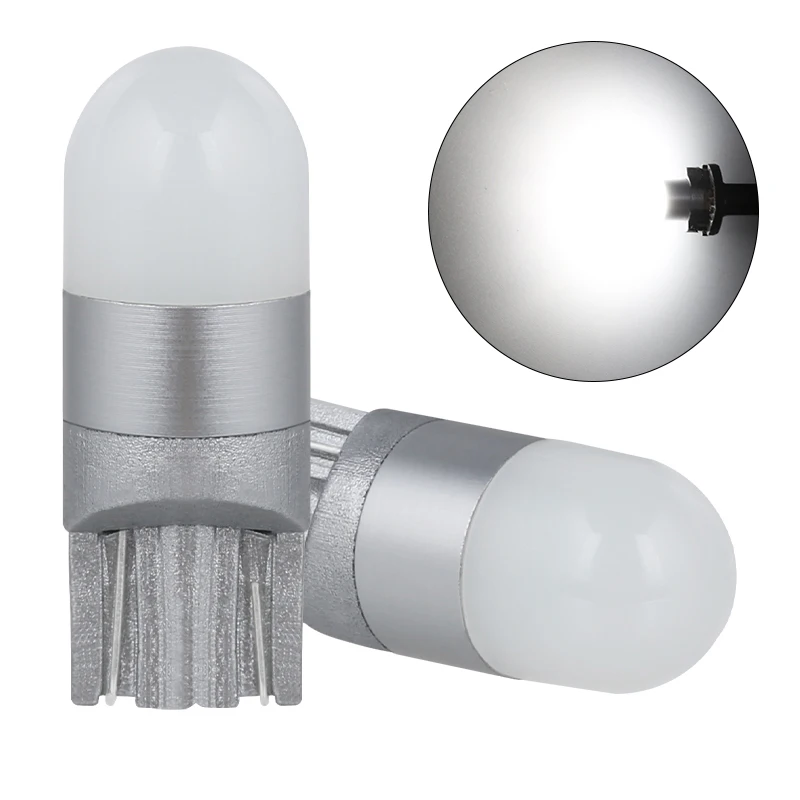 

2 шт., W5W 3030 SMD Auto T10 светодиодный 194 168, эргономичный прибор заднего хода, фотолюминесцентный светильник
